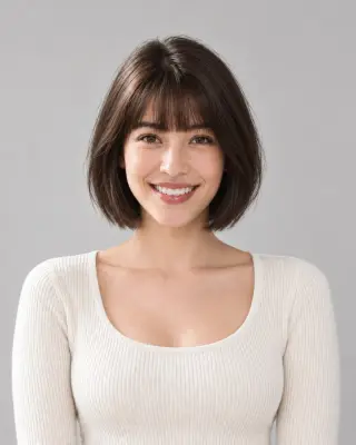Bob with bangs