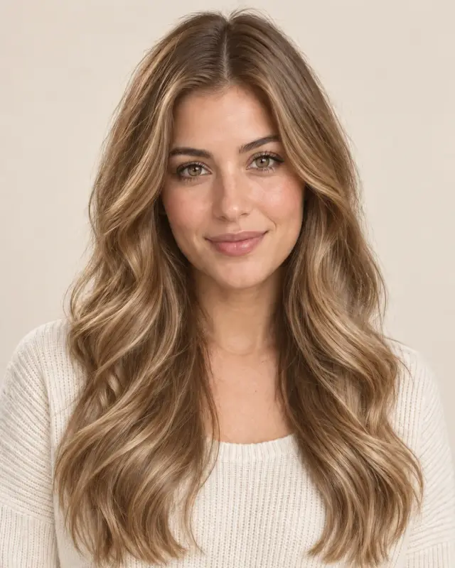 Portrait with Honey blonde hair