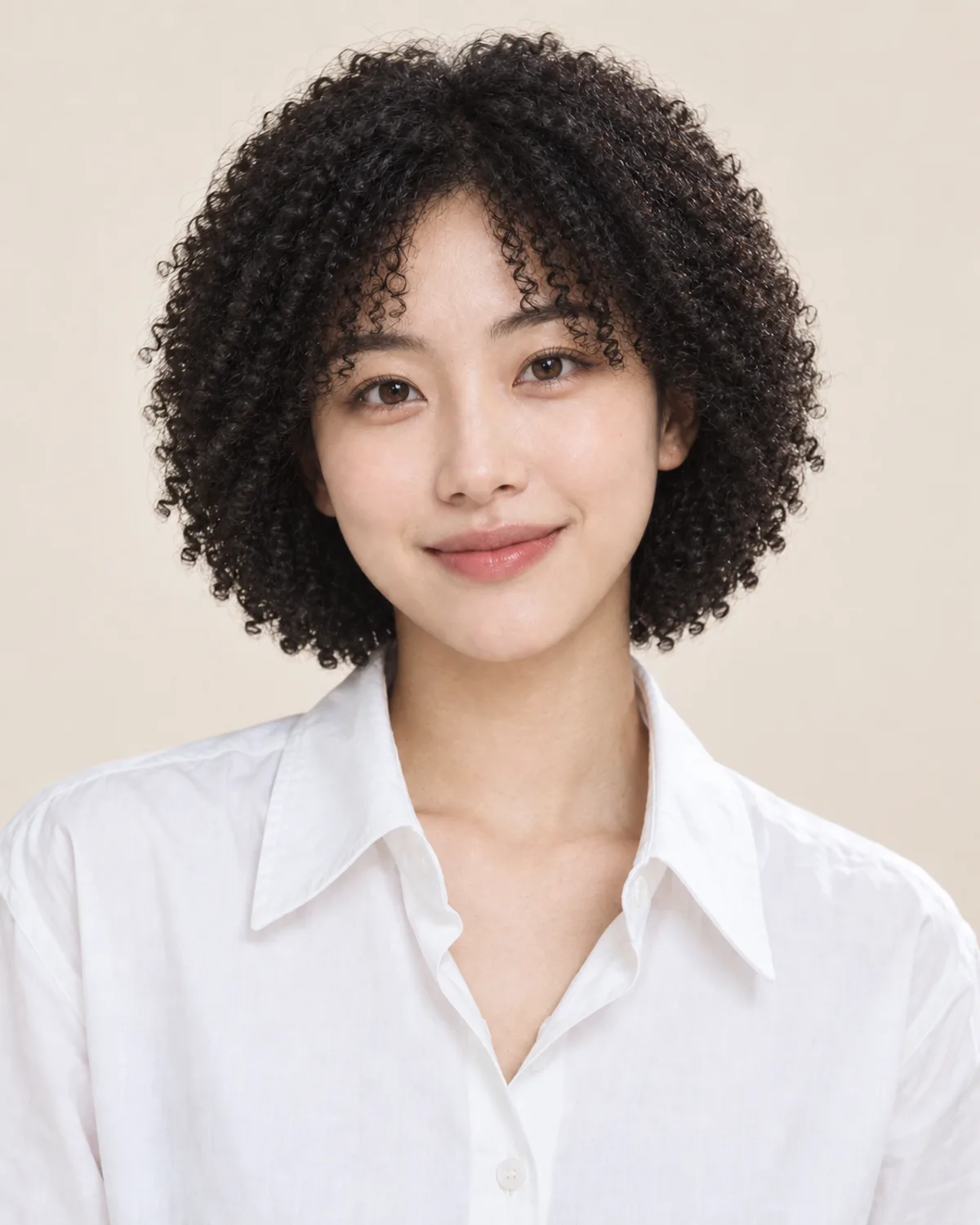 Balance Curl Volume with Your Face Shape