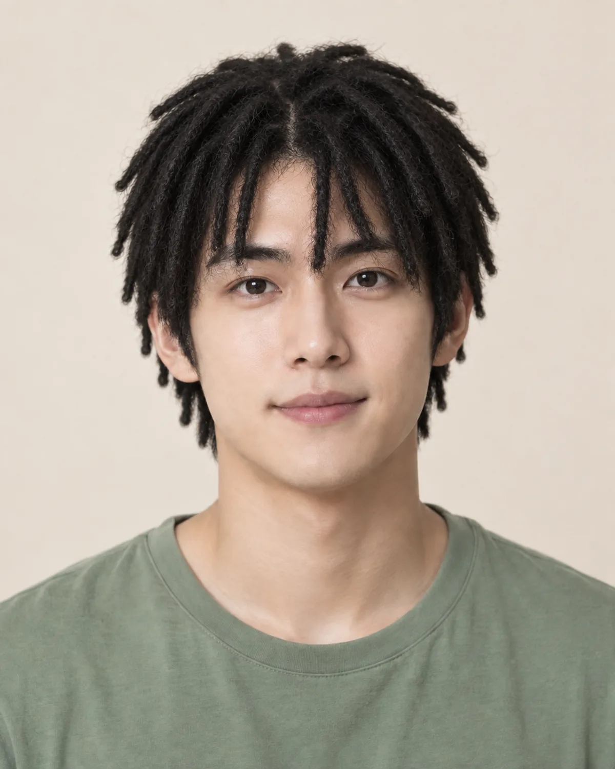 Portrait with Starter locs