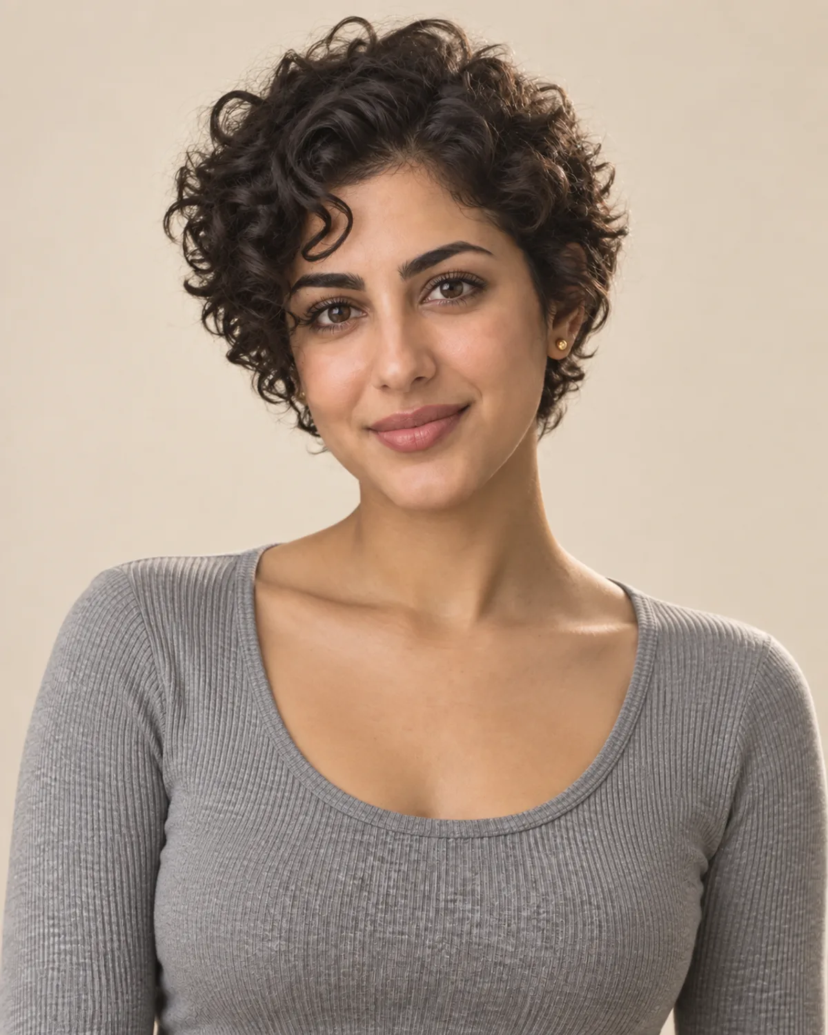 Pixie cut preview: Curly pixie