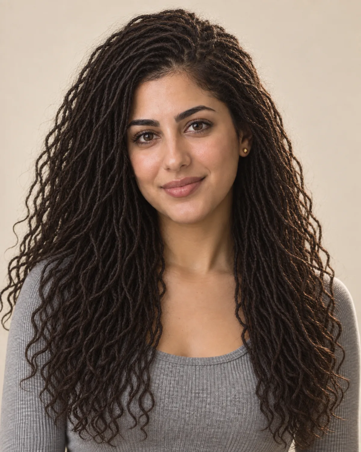 Portrait with Microlocs