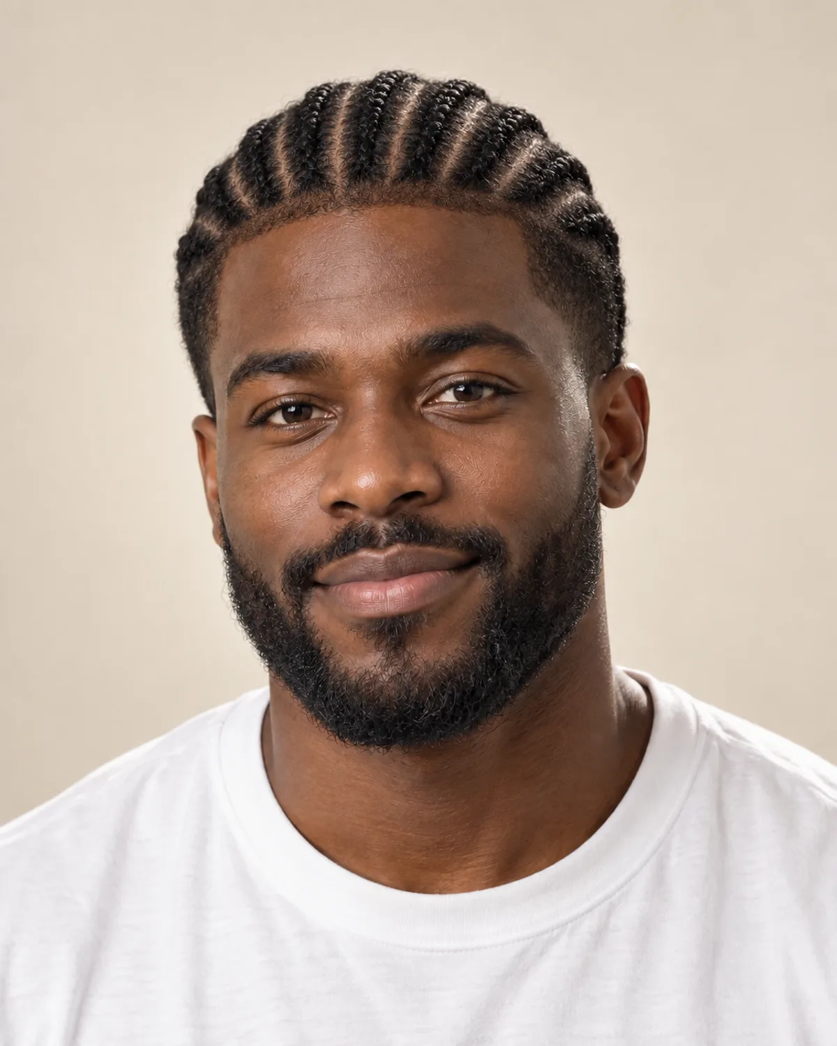 Portrait with Cornrows